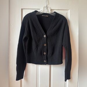 Everlane Button-Front V-Neck Women's Sweater